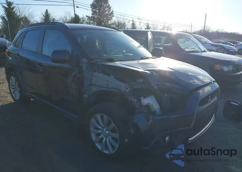 2011 Mitsubishi Outlander Sport Se from USA, damaged, VIN JA4AP4AU7BZ016200